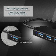 Hermoso 4 Bağlantı Noktalı USB Hub, USB 3.0 Hub USB Ayırıcı Dizüstü Bilgisayar Için USB Genişletici (Yurt Dışından)