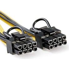 Hermoso Adet 6 Pin - Çift Pcıe 8 Pin (6+2) Görüntü Kartı Pcı Express Adaptörü (Yurt Dışından)