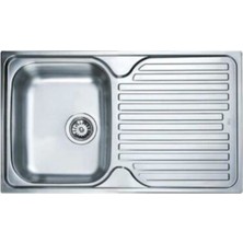 Teka - Prıncess 50 B - Ankastre Sağ Damlalıklı Eviye - Paslanmaz Çelik TKA0076