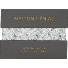 Maison Genial Luxury Afrodit Gri Mum Büyük Boy 290G