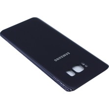 GMR Samsung Galaxy S8 Plus Arka Kapak Cam Pil Kapağı G955 Siyah