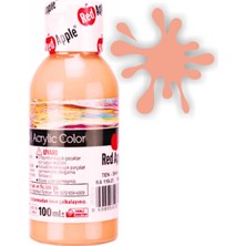 Red Apple Akrilik Boya Ten Rengi(Tan COLOR)100 Ml.