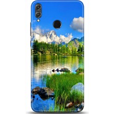 Noprin Huawei Honor 8x Kılıf Hd Baskılı Kılıf - Followed Institution 0133