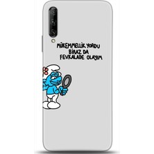 Noprin Huawei P Smart Pro 2019 Kılıf Hd Baskılı Kılıf - Followed Institution 0022
