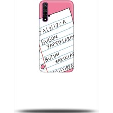 Noprin Huawei Honor 20 Kılıf Hd Baskılı Kılıf - Followed Institution 0424