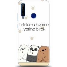 Noprin Huawei Honor 20 Lite Kılıf Hd Baskılı Kılıf - Followed Institution 0023