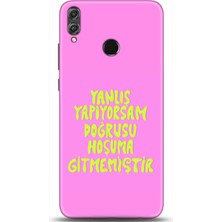 Noprin Huawei Honor 8x Kılıf Hd Baskılı Kılıf - Followed Institution 0465