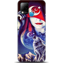 Noprin Infinix Hot 10T Kılıf Hd Baskılı Kılıf - Followed Institution 0285