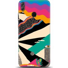 Noprin Huawei Honor 8x Kılıf Hd Baskılı Kılıf - Followed Institution 0187