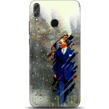 Noprin Huawei Honor 8x Kılıf Hd Baskılı Kılıf - Followed Institution 0405
