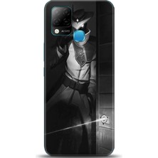 Noprin Infinix Hot 10T Kılıf Hd Baskılı Kılıf - Followed Institution 0175