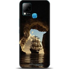 Noprin Infinix Hot 10T Kılıf Hd Baskılı Kılıf - Followed Institution 0274