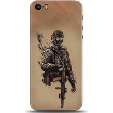 Noprin Apple iPhone 5 / 5s Kılıf Hd Baskılı Kılıf - Followed Institution 0374