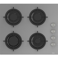 Ferre Fryart Cs Serisi Gri Ankastre Cam Set (D065 + CS208 + XE63CPR)