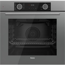 Ferre Fryart Cs Serisi Gri Ankastre Cam Set (D065 + CS208 + XE63CPR)