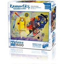 KS Games Yellow Red Blue 1500 Parça Puzzle