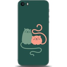 Noprin Apple iPhone 5 / 5s Kılıf Hd Baskılı Kılıf - Followed Institution 0610