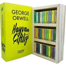 Çikolata Kütüphanesi George Orwell Hayvan Çiftliği Temalı Çikolata Kütüphanesi