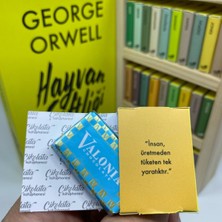 Çikolata Kütüphanesi George Orwell Hayvan Çiftliği Temalı Çikolata Kütüphanesi