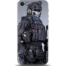 Noprin Apple iPhone 5 / 5s Kılıf Hd Baskılı Kılıf - Followed Institution 0298