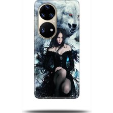 Noprin Huawei P50 Pro Kılıf Hd Baskılı Kılıf - Followed Institution 0322