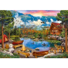 KS Games Mountain Lake 1500 Parça Puzzle