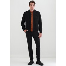 Pierre Cardin Erkek Suni Deri Mont