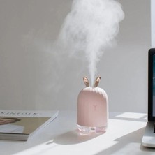 Lovely Humidifier Ortam Dezenfeksiyon ve Şık Buhar Makinesi Pembe