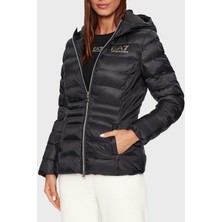Ea7 Regular Fit Kapüşonlu Şişme Mont Bayan Mont 6RTB01 TN88Z 0200