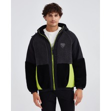 Skechers M Outdoor Fleece Full Zip Sherpa Erkek Siyah  S232310-001