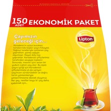 Lipton Doğu Karadeniz Bergamotlu Demlik Çay 150'li x 3 Adet