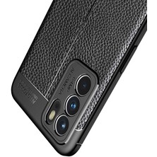 Prolysus Oppo Reno6 4g Kılıf Deri Desenli En Kaliteli Silikon Kılıf