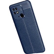 Prolysus Xiaomi Poco C40 Kılıf Deri Desenli En Kaliteli Silikon Kılıf