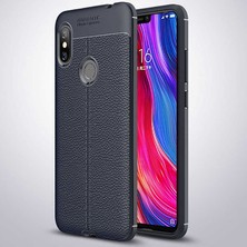 Prolysus Xiaomi Redmi Note 6 Pro Kılıf Deri Desenli En Kaliteli Silikon Kılıf