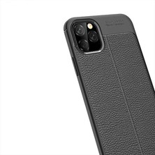 Prolysus Apple iPhone 11 Pro Kılıf Deri Desenli En Kaliteli Silikon Kılıf