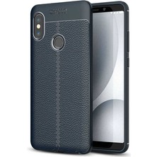 Prolysus Xiaomi Redmi Note 5 Pro Kılıf Deri Desenli En Kaliteli Silikon Kılıf