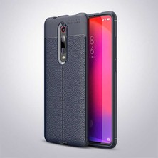 Prolysus Xiaomi Mi 9t Kılıf Deri Desenli En Kaliteli Silikon Kılıf