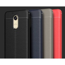 Prolysus Xiaomi Redmi 5 Plus Kılıf Deri Desenli En Kaliteli Silikon Kılıf