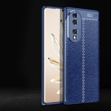 Prolysus Huawei Honor 70 Kılıf Deri Desenli En Kaliteli Silikon Kılıf