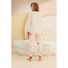 Sevim 13977 Bayan Baskılı Pijama Takım
