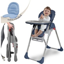 Kiwi Koala All In One Katlanır Tekerlekli Minderli Lüks Mama Sandalyesi