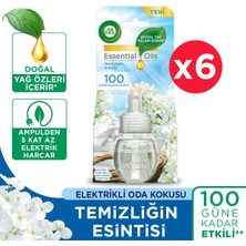 Air Wick Elektrikli Oda Kokusu Yedek Şişe Temizliğin Esintisi x 6