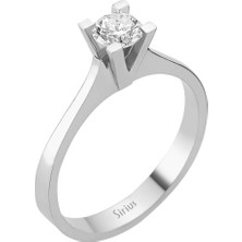 Sirius Pırlanta G Renk 0,38 Karat Pırlanta Tektaş Yüzük 0415R0066