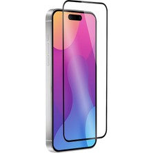 Nanospace Apple iPhone 15 Plus Ile Uyumlu Tam Kapatan Seramik Cam Ekran Koruyucu