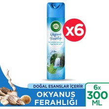 Air Wick Sprey Aerosol Okyanus Ferahlığı Oda Kokusu 6 x 300 ml