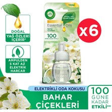 Air Wick Elektrikli Oda Kokusu Yedek Şişe Bahar Çiçekleri x 6