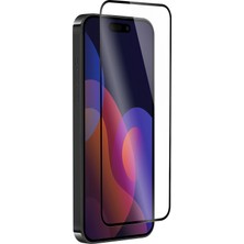 Nanospace Apple iPhone 15 Plus Ile Uyumlu Tam Kapatan Mat Parmak Izi Bırakmayan Seramik Cam Ekran Koruyucu