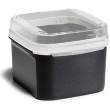 Tupperware Özel Kare Siyah Kutu 2.6l