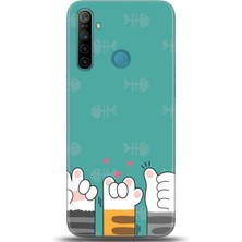 Noprin Realme 5i Kılıf Hd Baskılı Kılıf - Followed Institution 0062