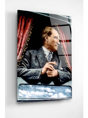 Hinora Atatürk Cam Tablo, Dekoratif Cam Tablo